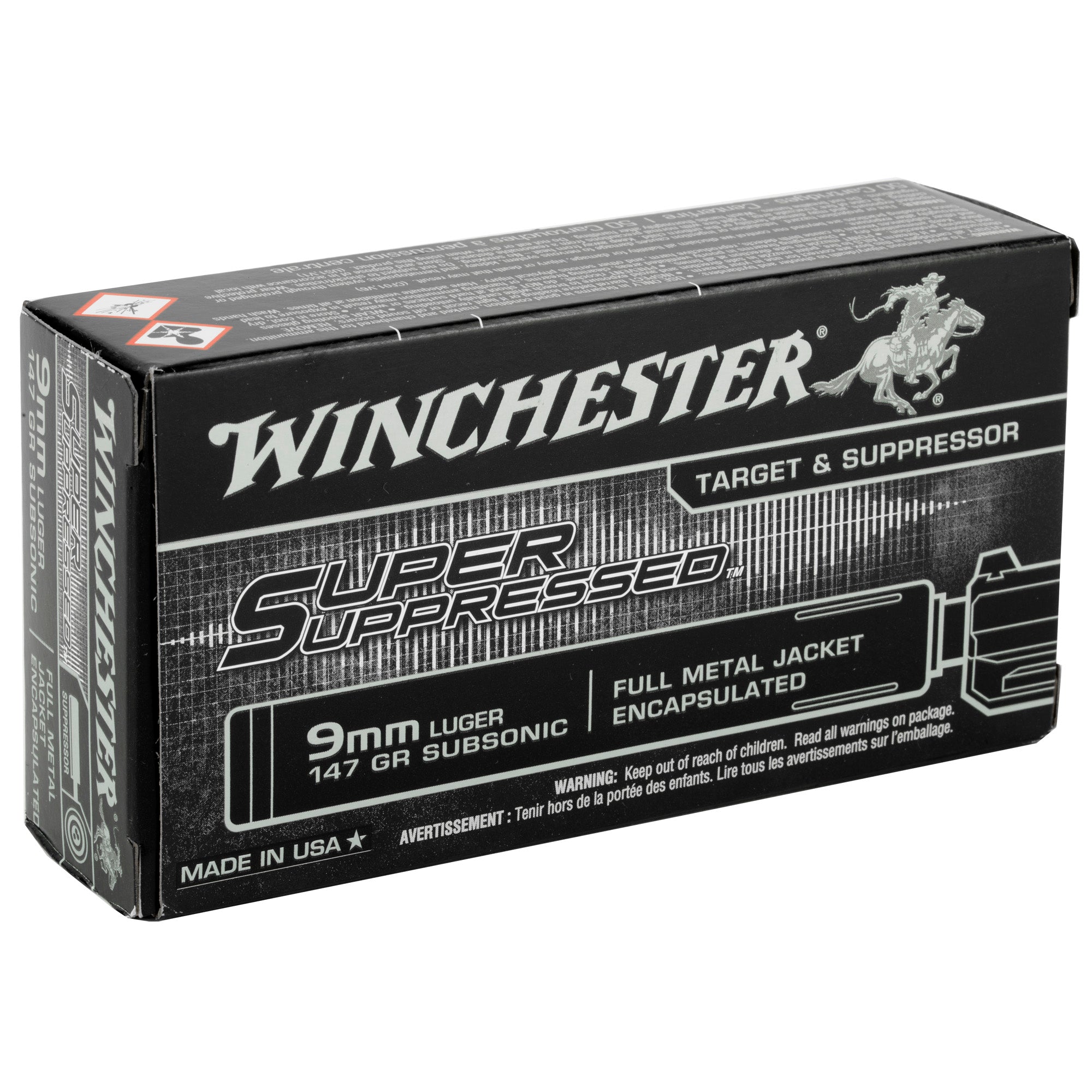 WIN SPR SUP 9MM 147GR FMJE 50/500
