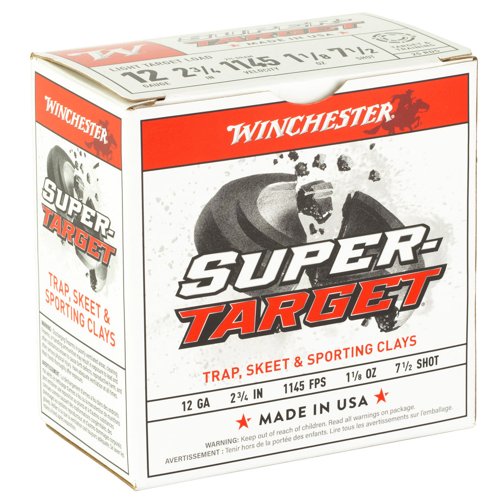 WIN SUPRTRGT 12GA 2.75 #7.5 25/250