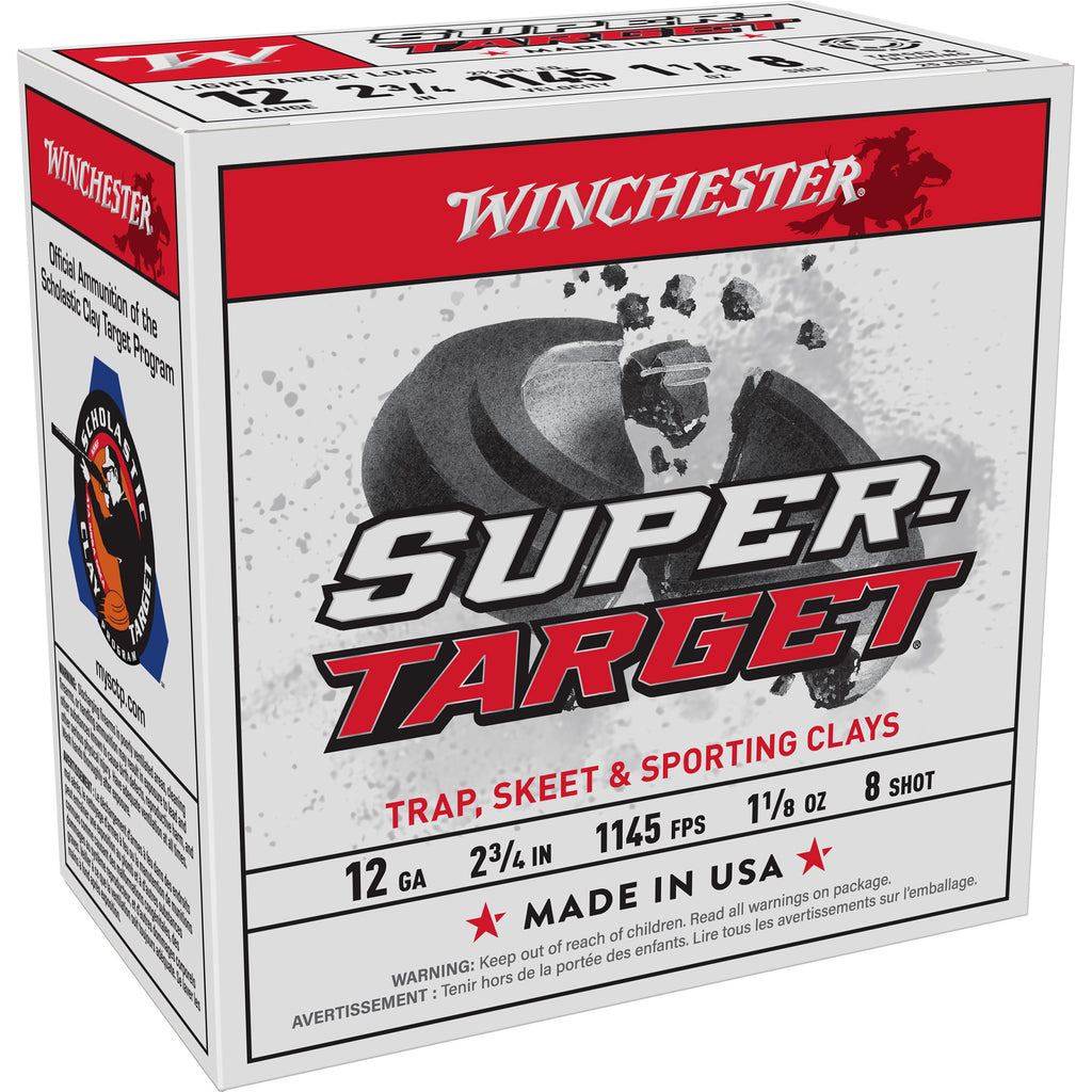 WIN SUPRTRGT 12GA 2.75 #8 25/250