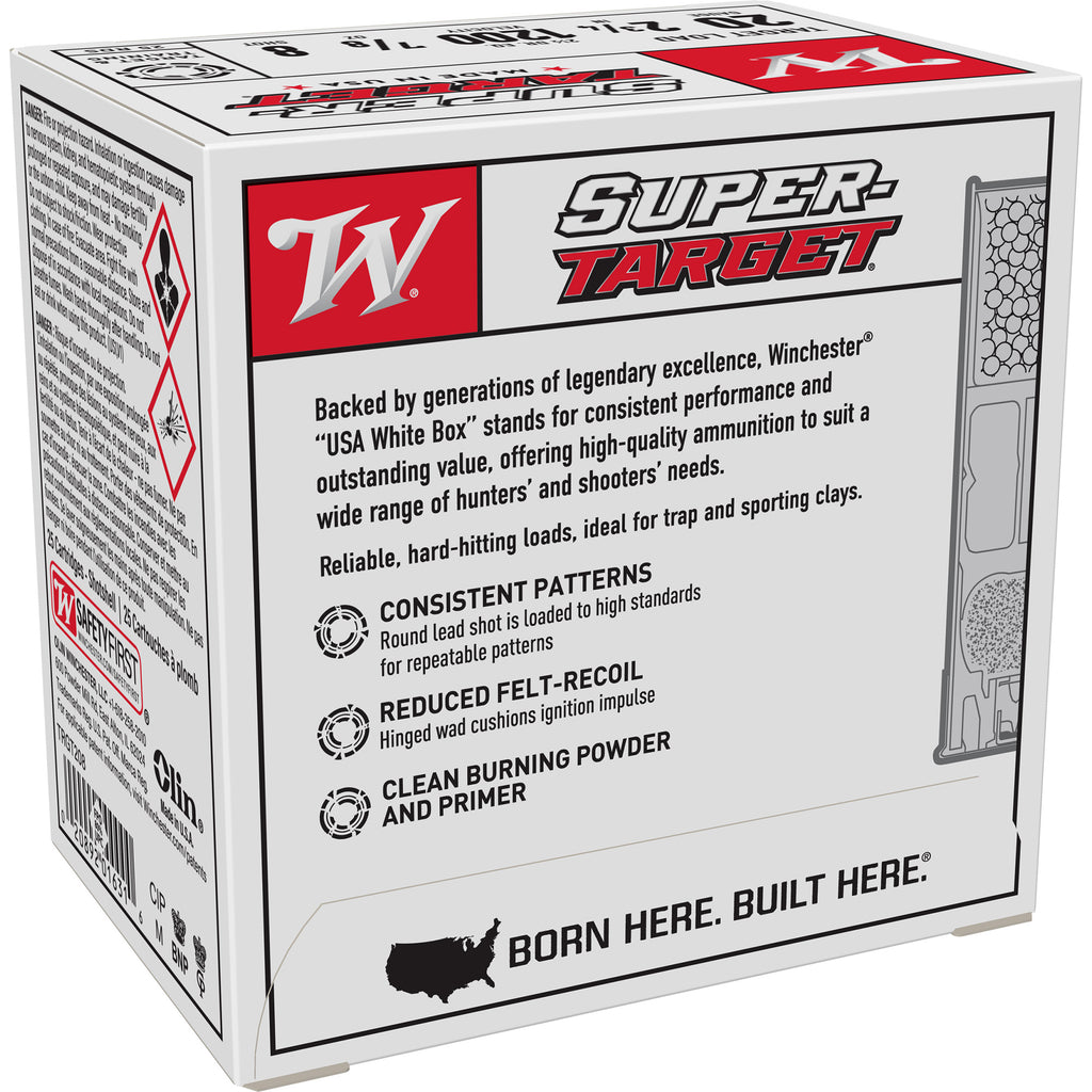 WIN SUPERTRGT 20GA 2.75 #8 25/250