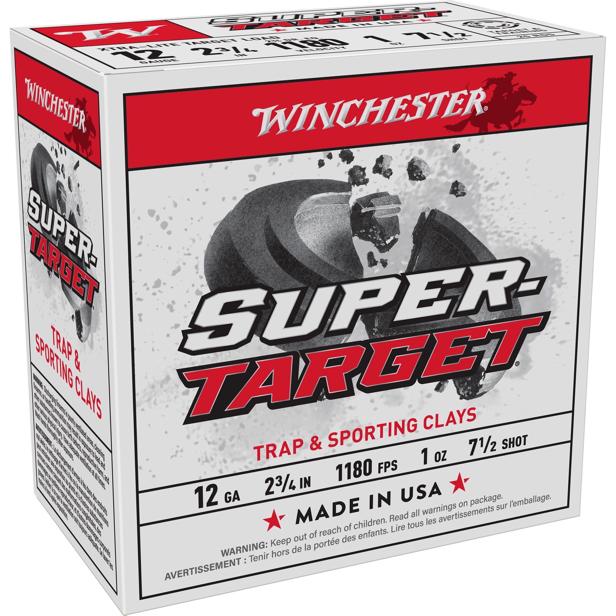 WIN SPR TRGT 12GA 2.75 #7.5 25/250