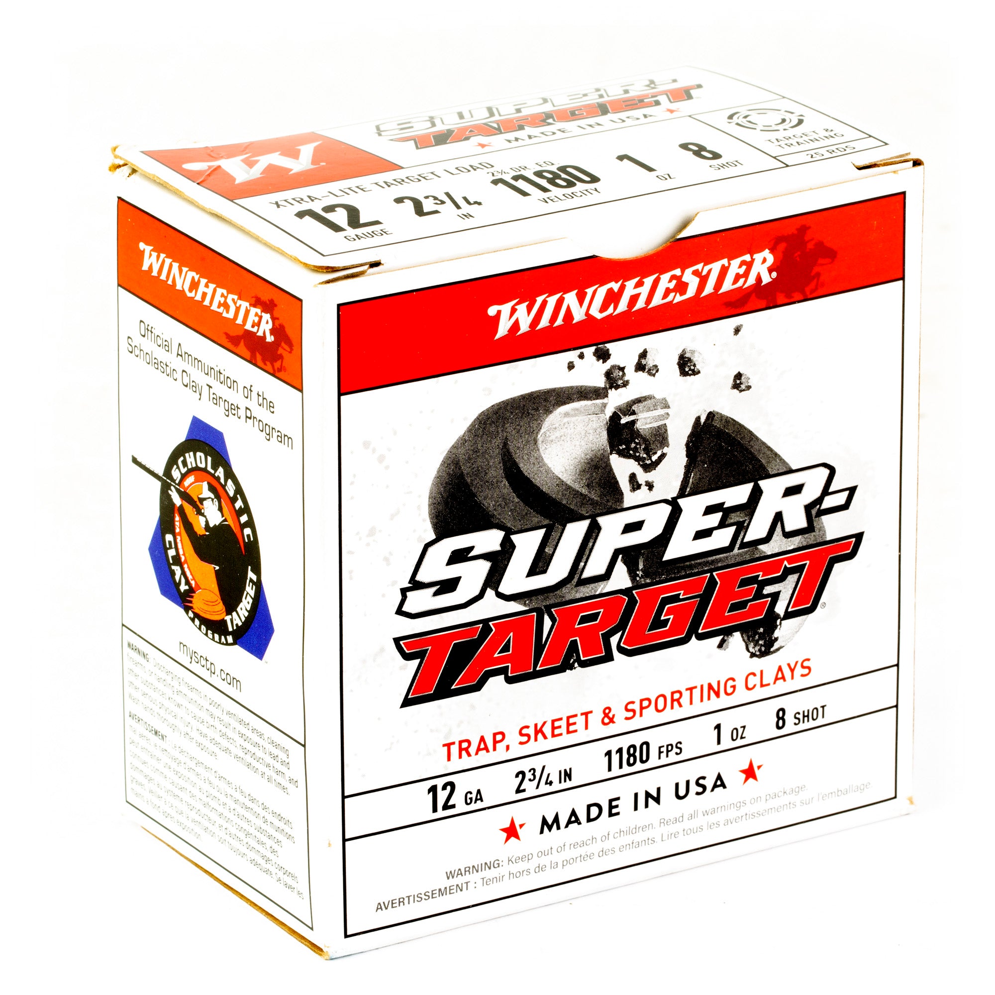 WIN SPR-TRT 12GA 2.75 #8 25/250