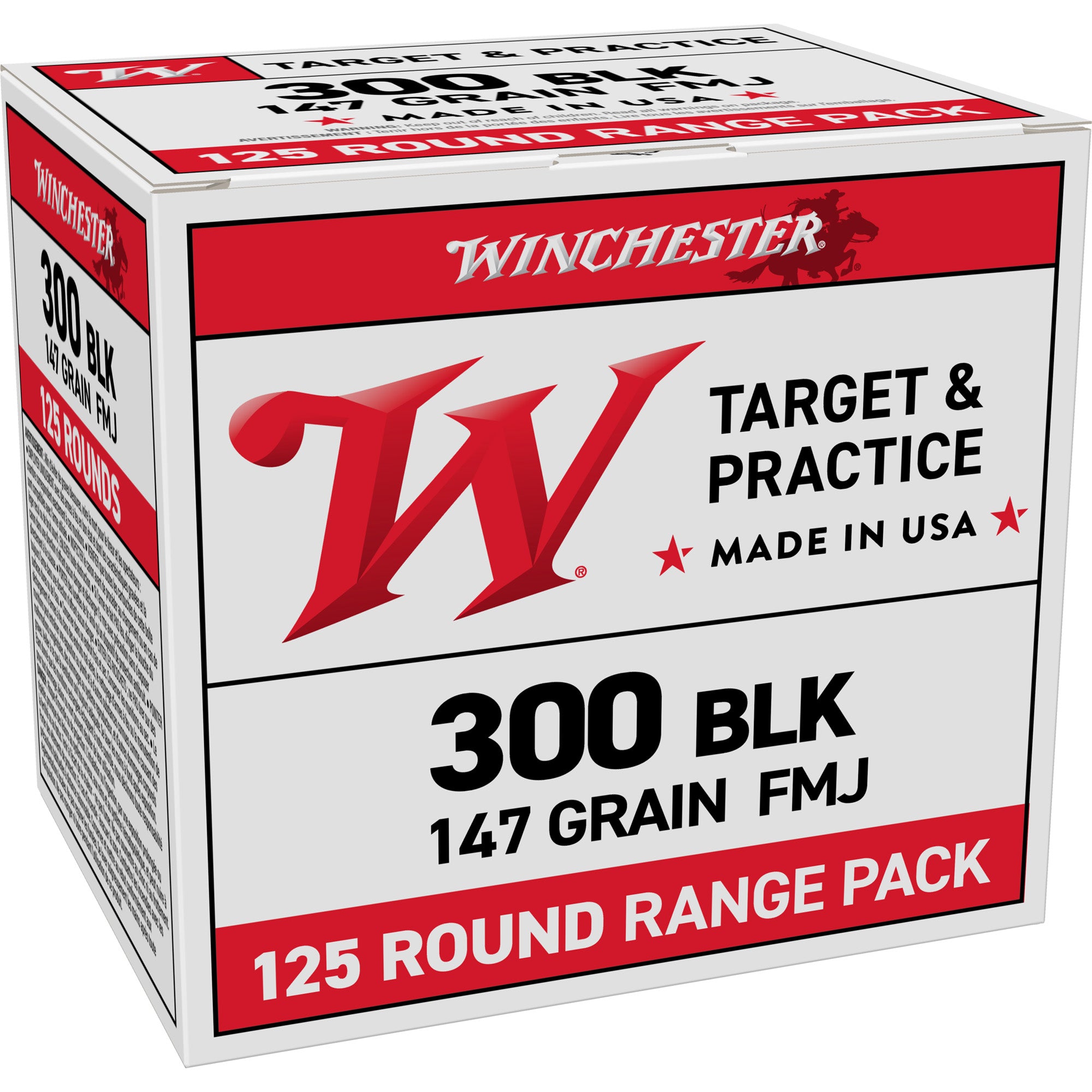 WIN USA WB 300BLK 147GR FMJ 125/750