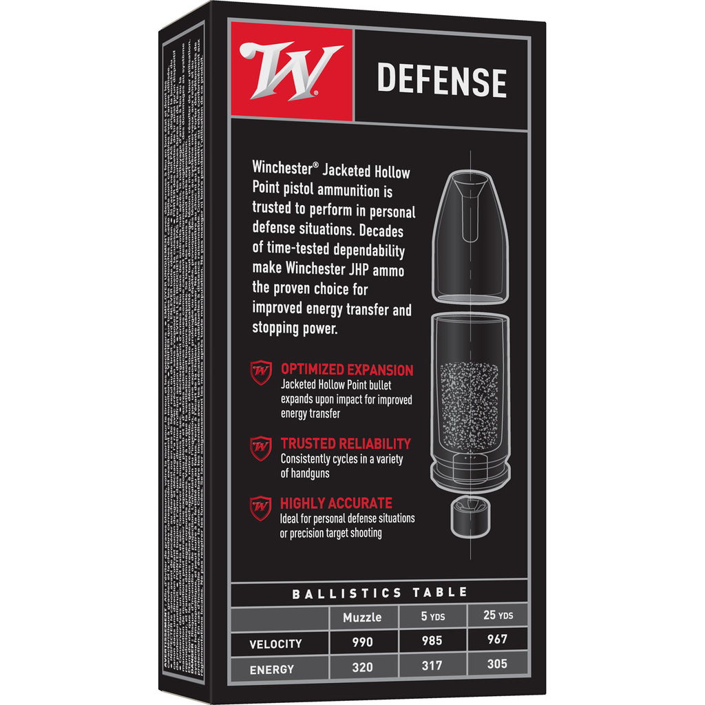 WIN USA 9MM 147GR JHP 50/500
