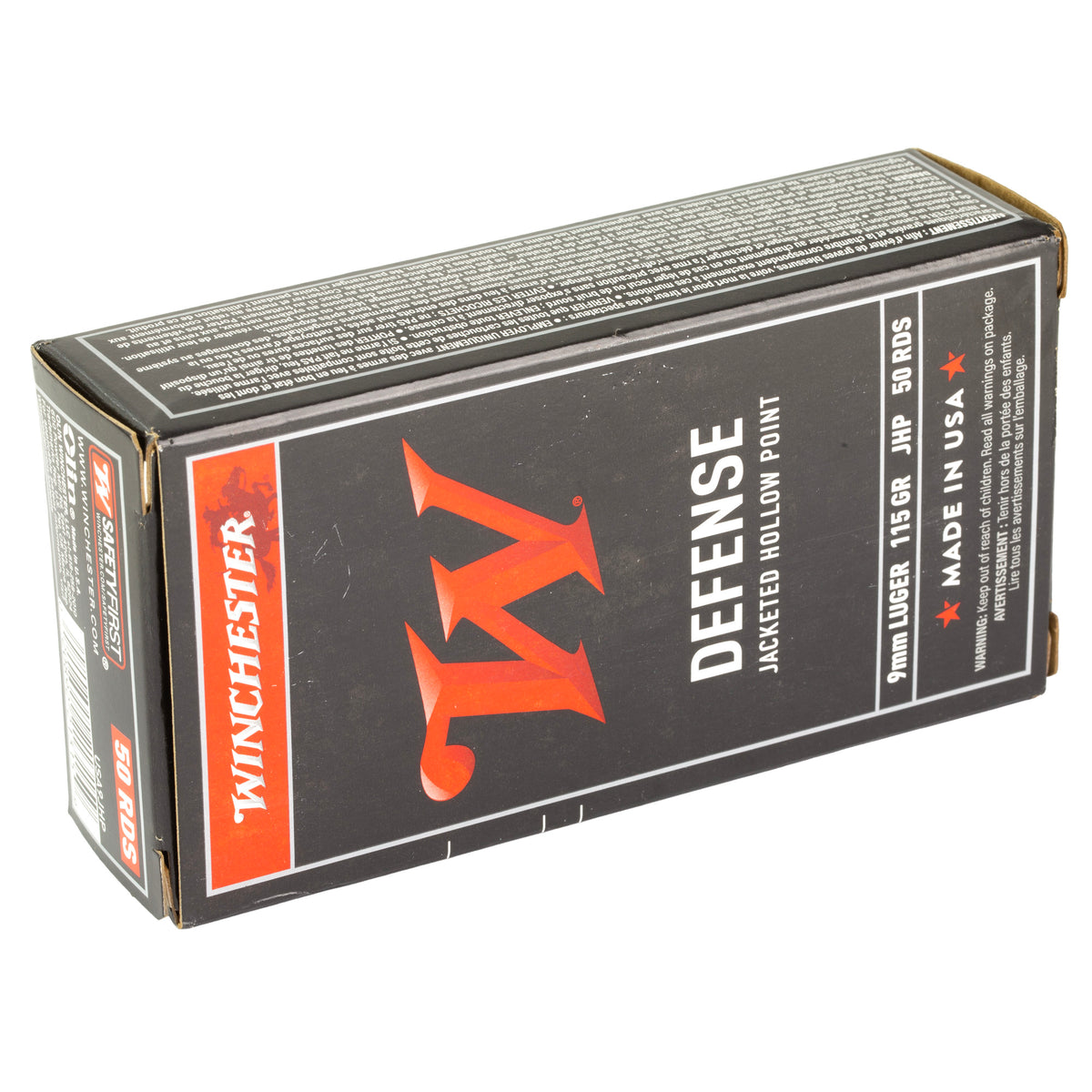 WIN USA 9MM 115GR JHP 50/500