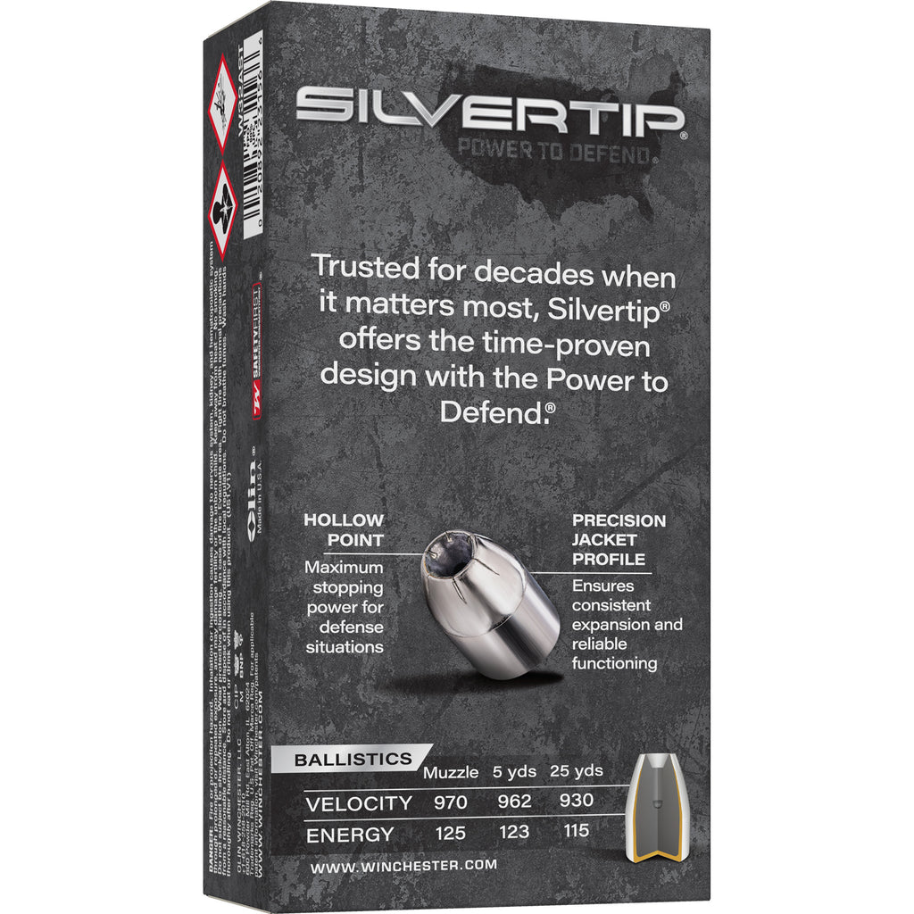 WIN SILVERTIP 32AUTO 60GR JHP 50/500