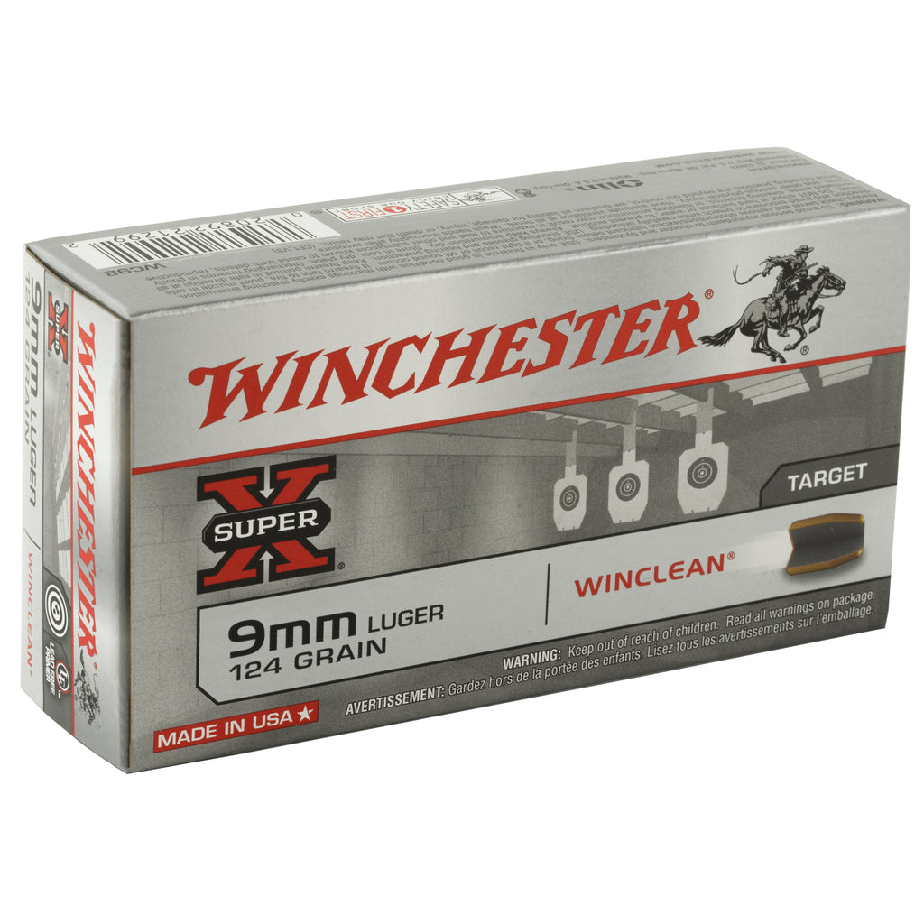 WIN SPRX WINCLEAN 9MM 124GR 50/500