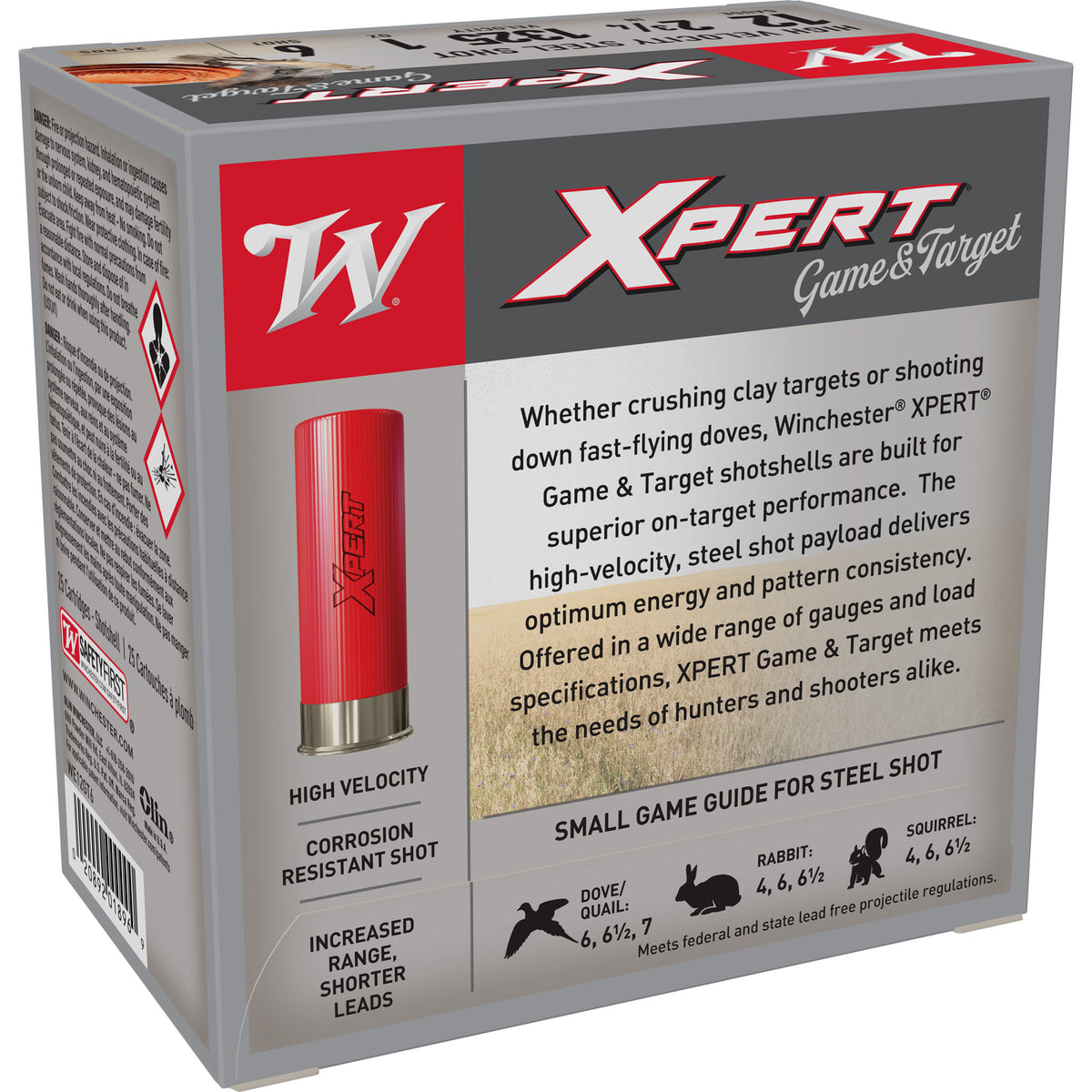 WIN XPERT TRGT 12GA 2.75 #6 25/250