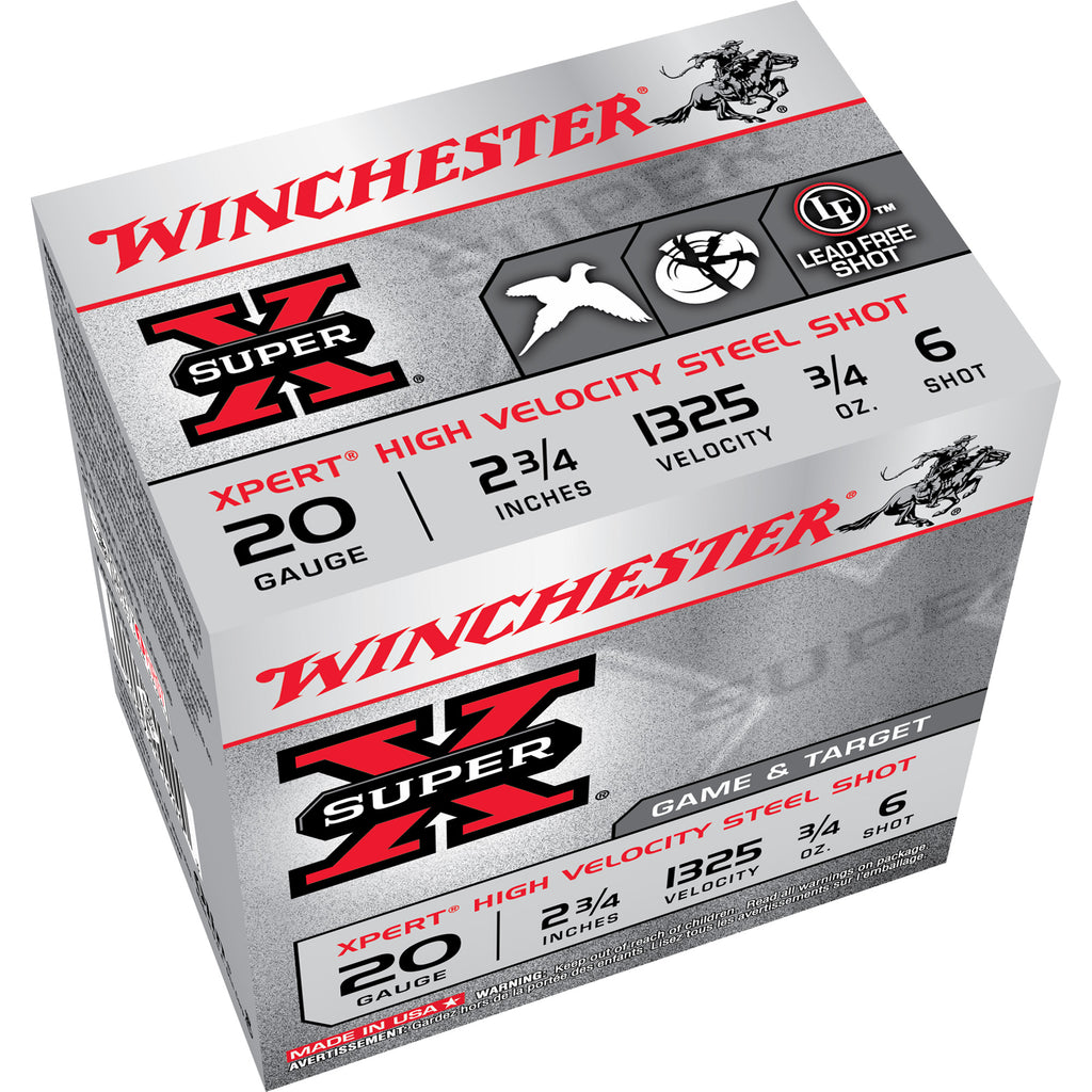 WIN XPERT TRGT 20GA 2.75 #6 25/250