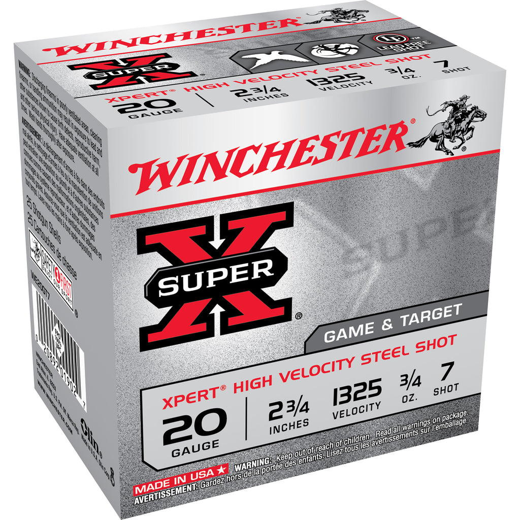 WIN XPERT TRGT 20GA 2.75 #7 25/250