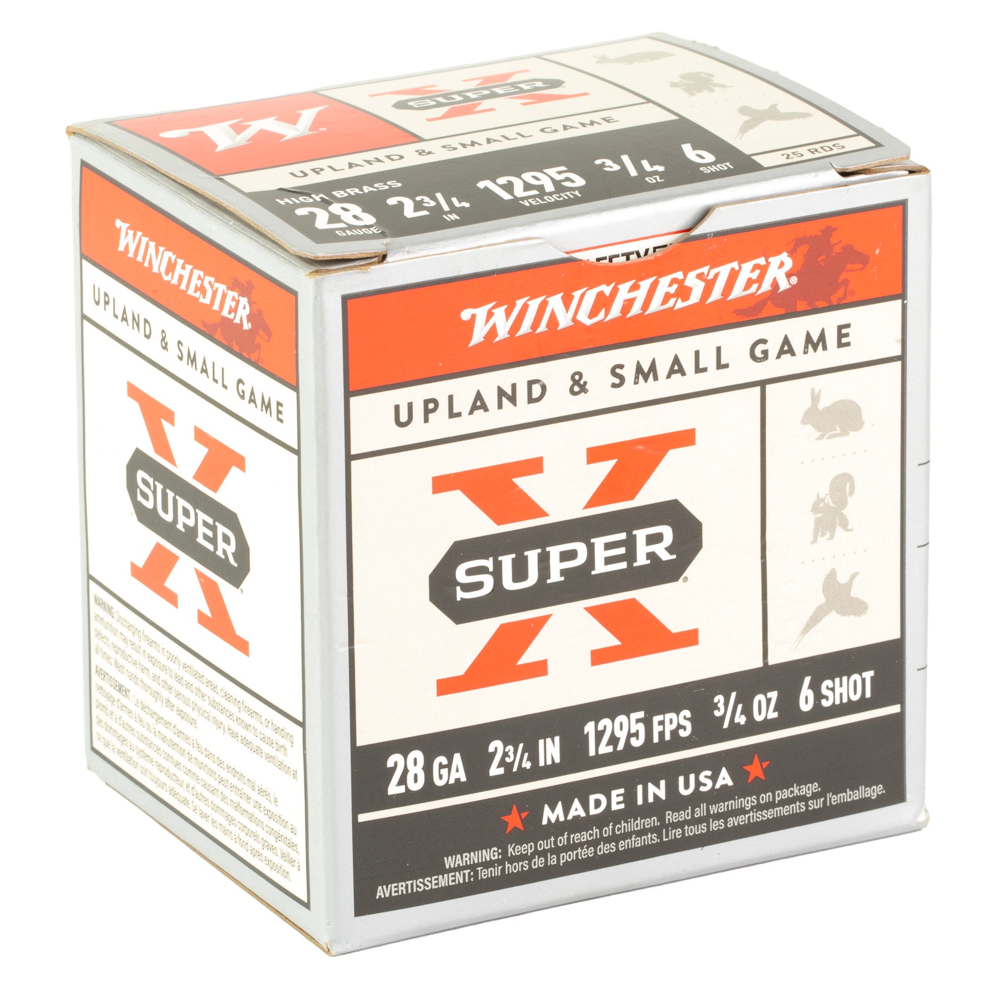 WIN SPR-X UPLD 28GA 2.75 #6 25/250