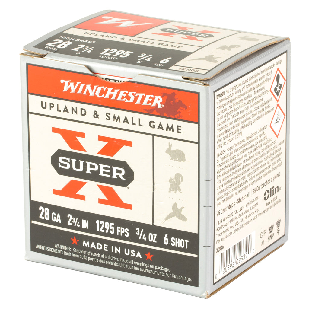 WIN SPR-X UPLD 28GA 2.75 #6 25/250