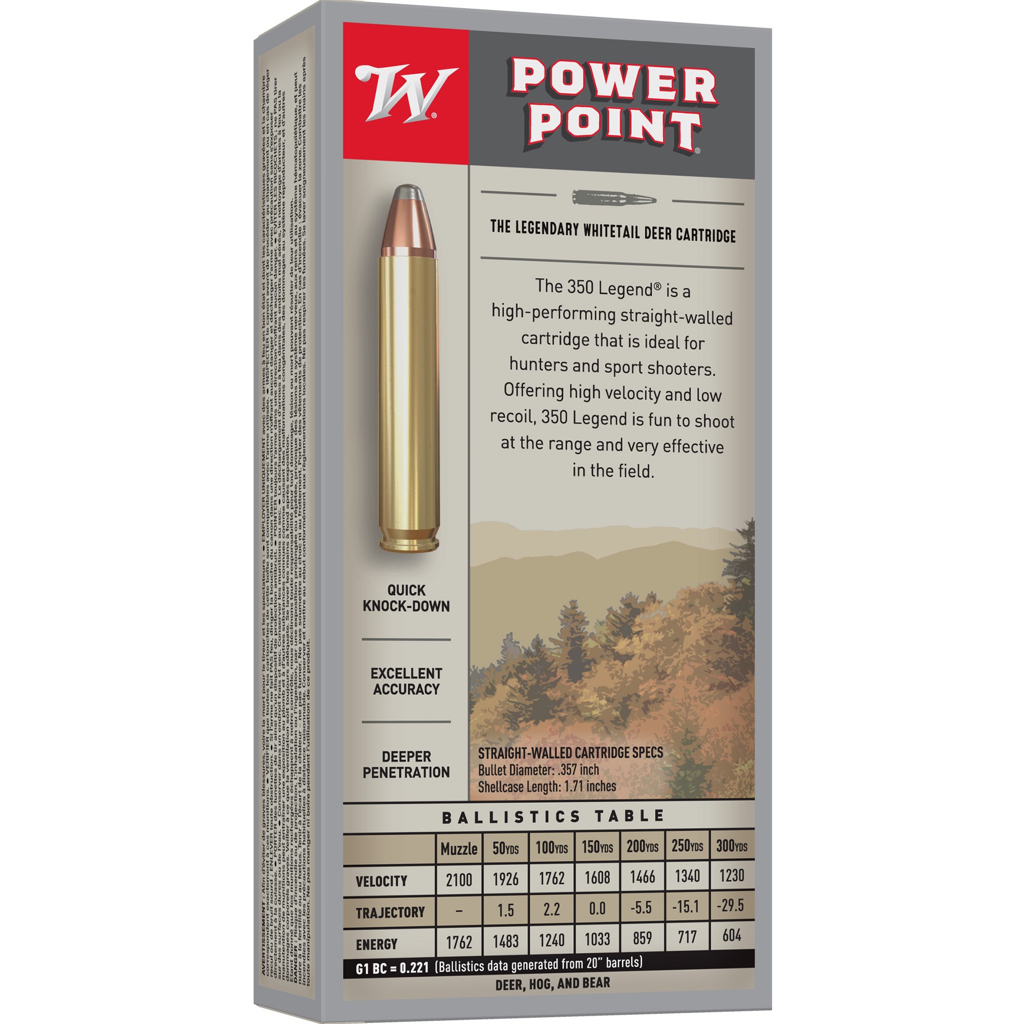 WIN SPRX 350 LEGEND 180GR 20/200