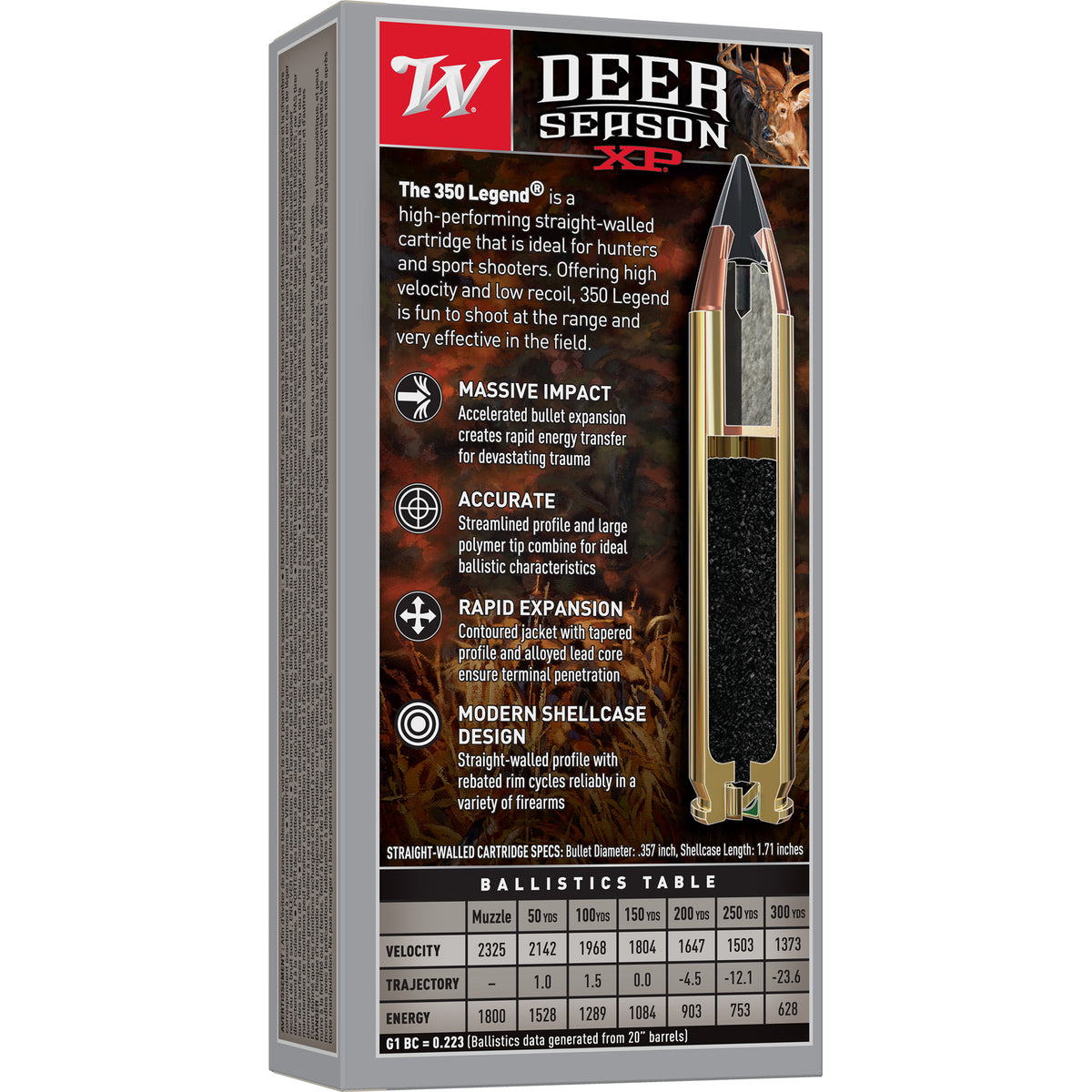 WIN DEER SSN 350 LEGEND 150GR 20/200