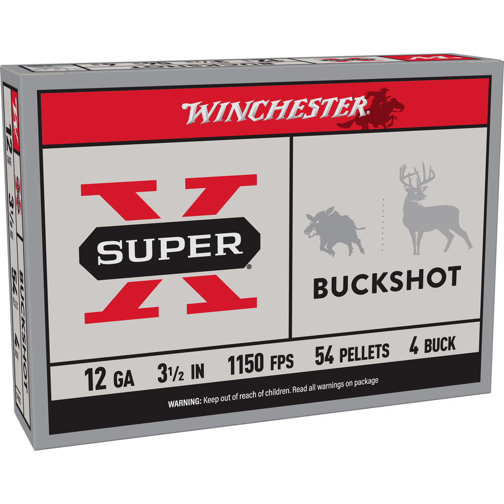 WIN SUPER-X 12GA 3.5 4 BUCK 5/250
