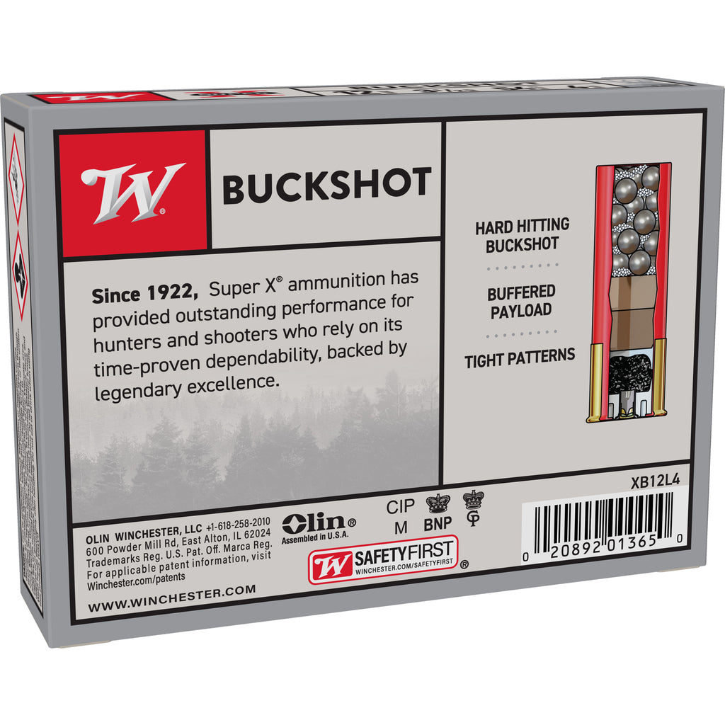 WIN SUPER-X 12GA 3.5 4 BUCK 5/250