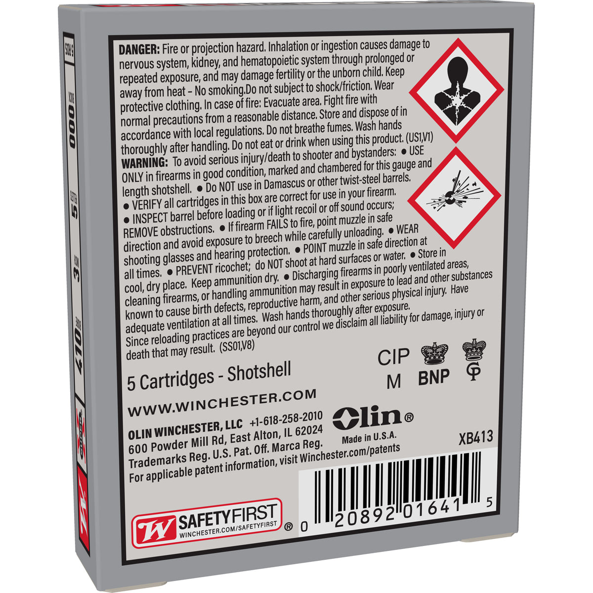 WIN SPRX 410 3 000BK 5PLT 5/250
