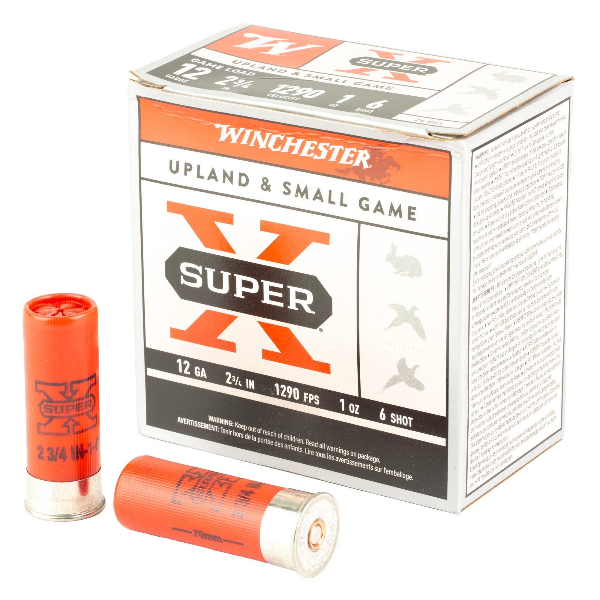 WIN SPRX 12GA 2.75 #6 25/250