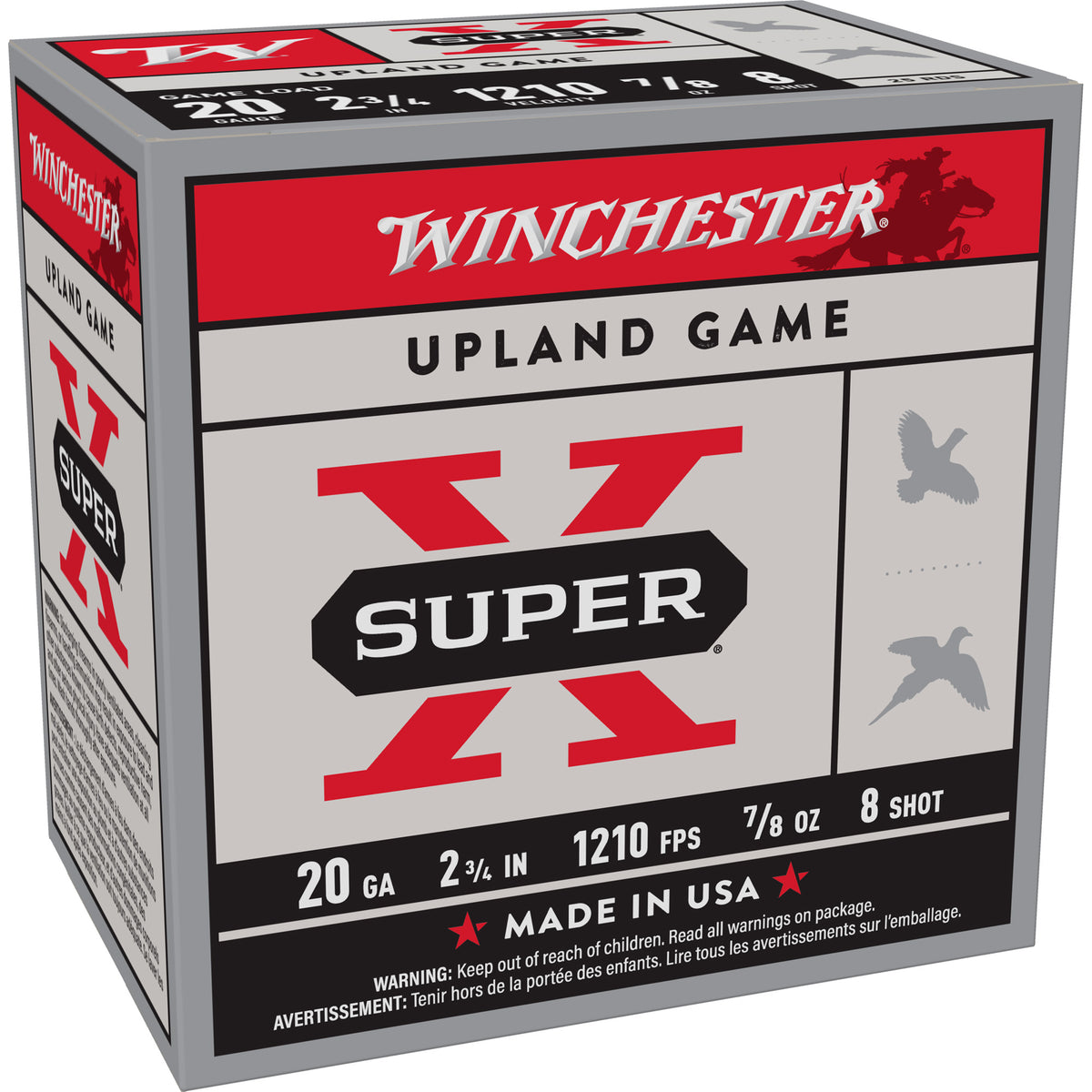 WIN SPRX 20GA 2.75 #8 25/250