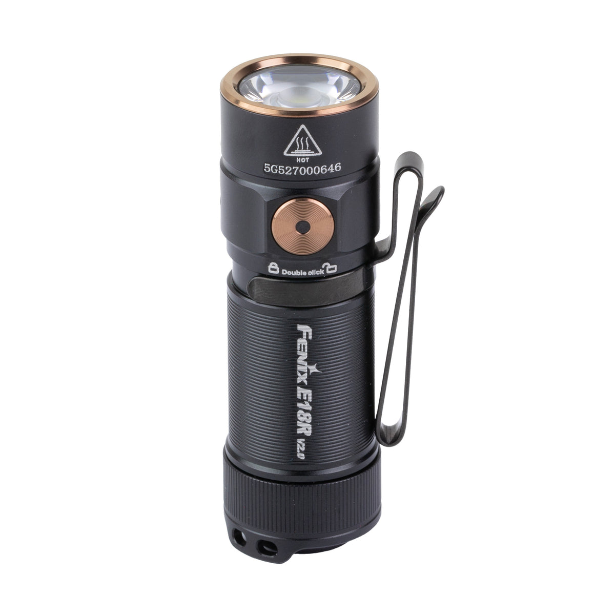 FENIX E18R V2 RCHRGBLE 1200LUM BLK