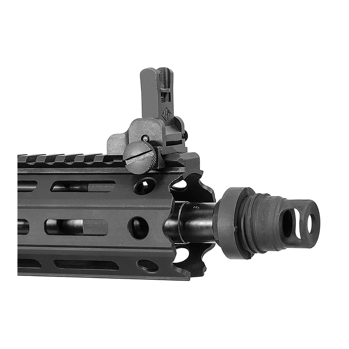 YHM MINI QD MUZZLE BRAKE 9MM 5/8-24