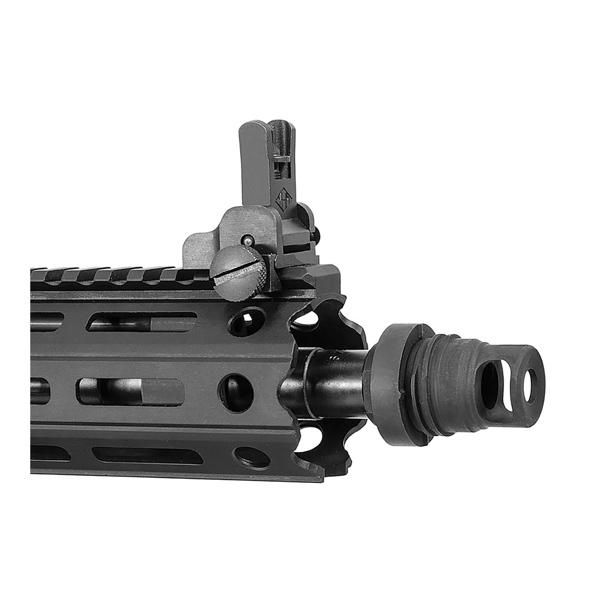YHM MINI QD MUZZLE BRAKE 9MM 1/2-28