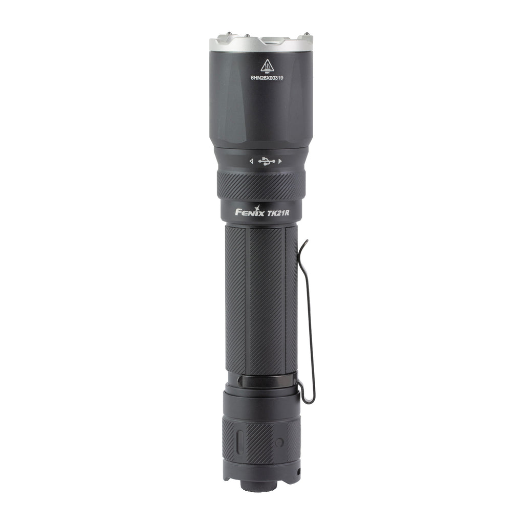 FENIX TK21R 3600LUM RECHARGE TAC BLK