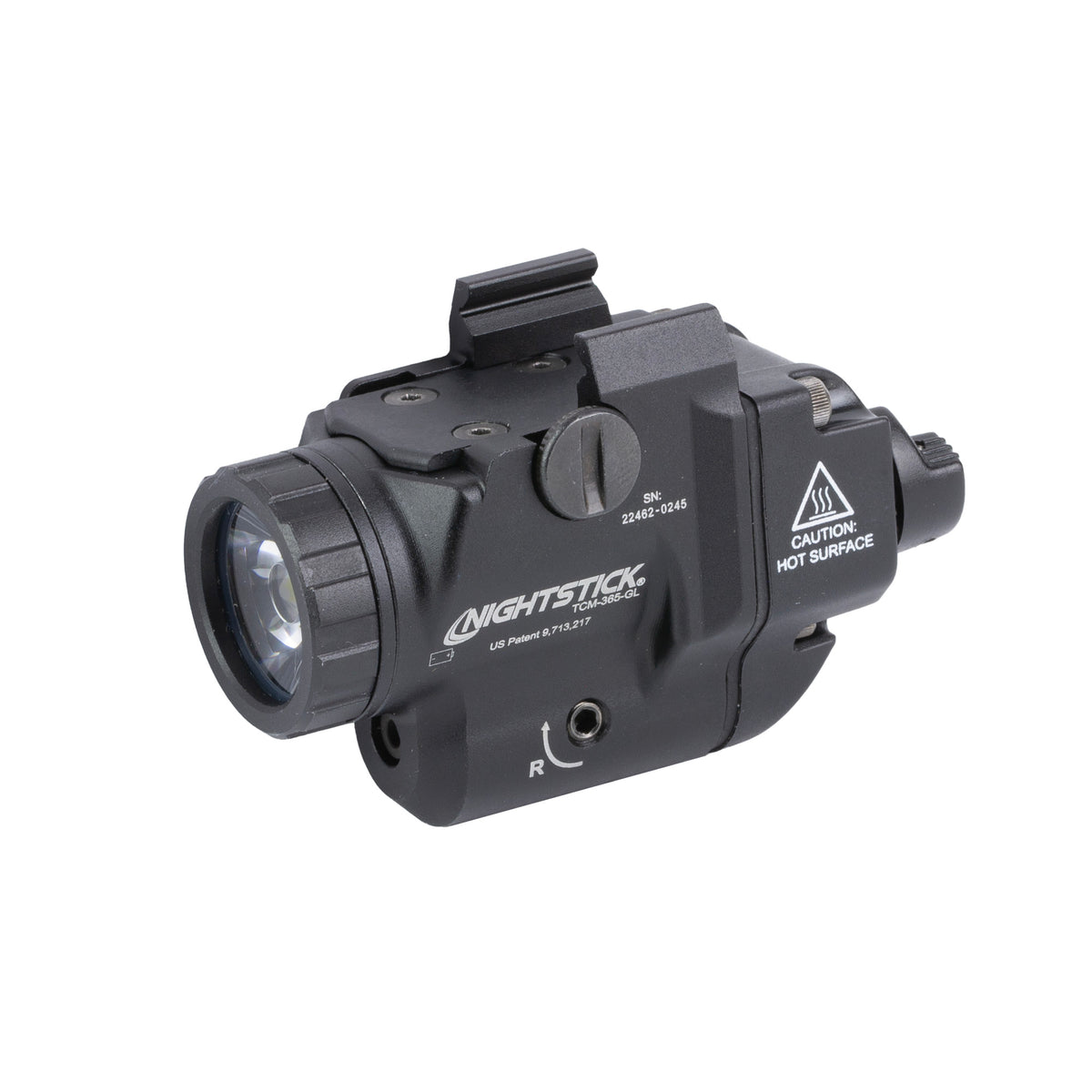 NIGHTSTICK SUB W/LASER P365 650L BLK