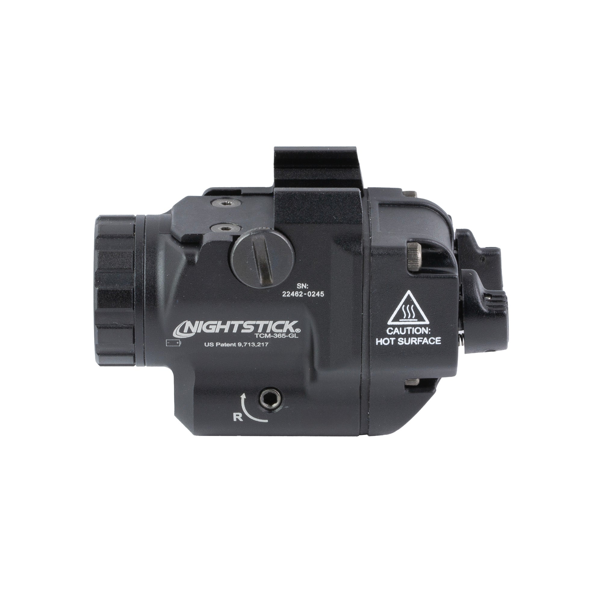 NIGHTSTICK SUB W/LASER P365 650L BLK