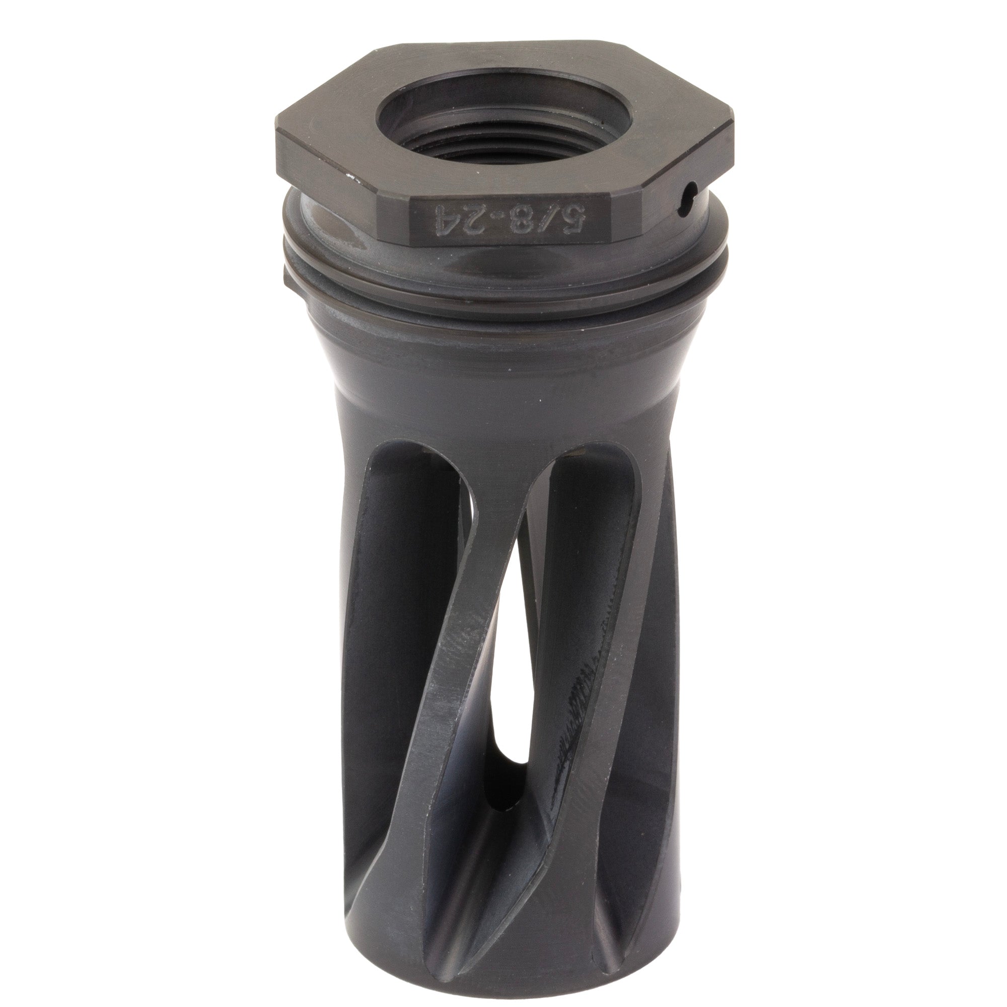 HUX FLASH HIDER QD 556 5/8X24 BLK