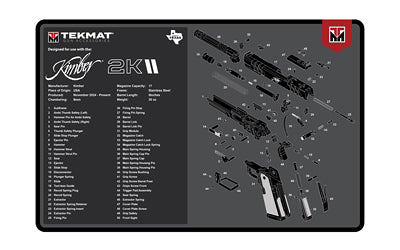 TEKMAT KIMBER 2K11 CLEANING MAT