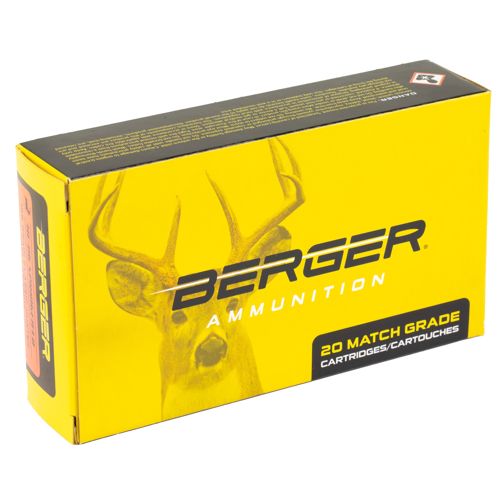 BERGER CLAS HNT .30-06 168GR 20/200