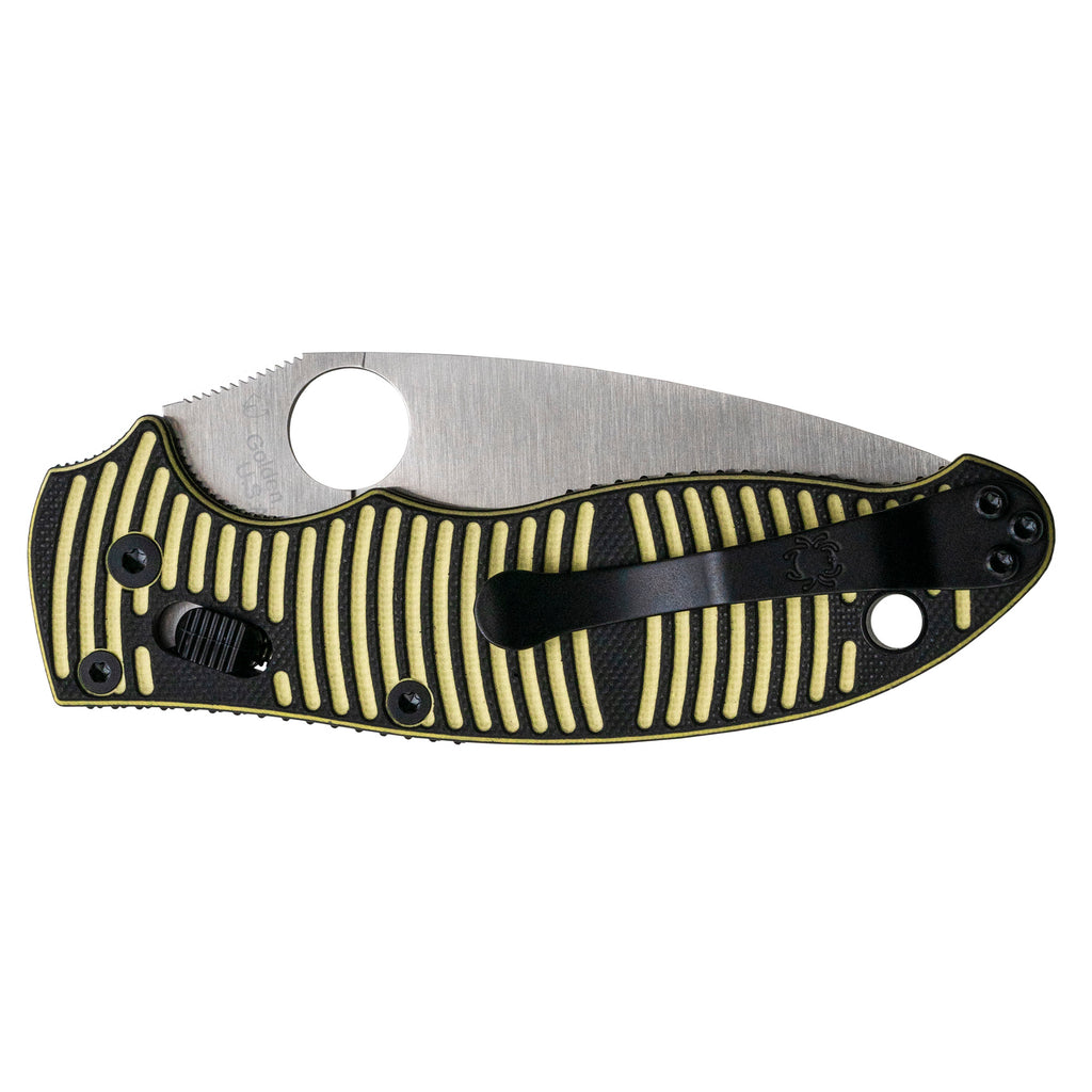 SPYDERCO MANIX 2 SALT 3.37 YLW/SLV