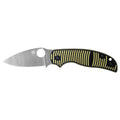 SPYDERCO SAGE 5 SALT 3 YLW/SLV PLN