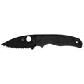 SPYDERCO SHAMAN LW 3.58 BLK SRTD