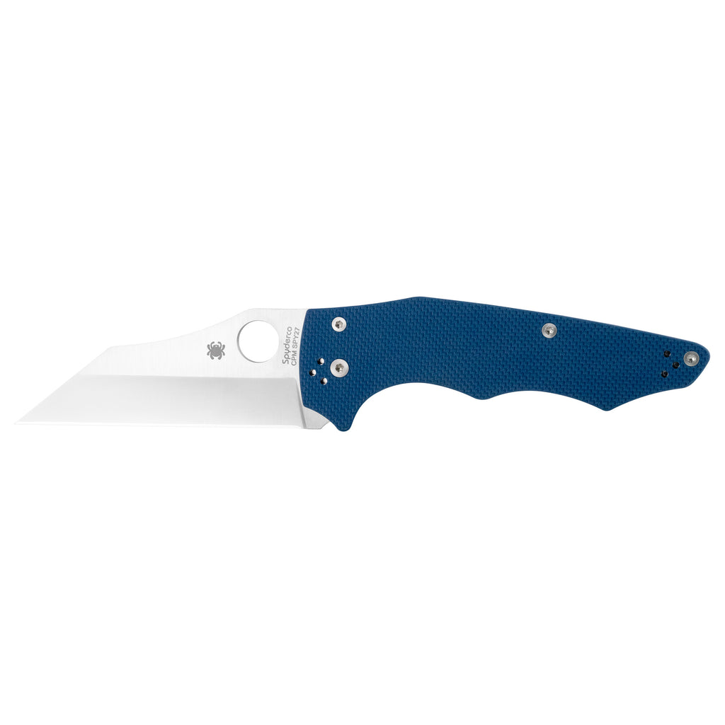 SPYDERCO YOJUMBO 3.98 BLU/SLV PLAIN