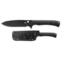 SPYDERCO SKOLI 4.68 BLK/BLK SHEATH