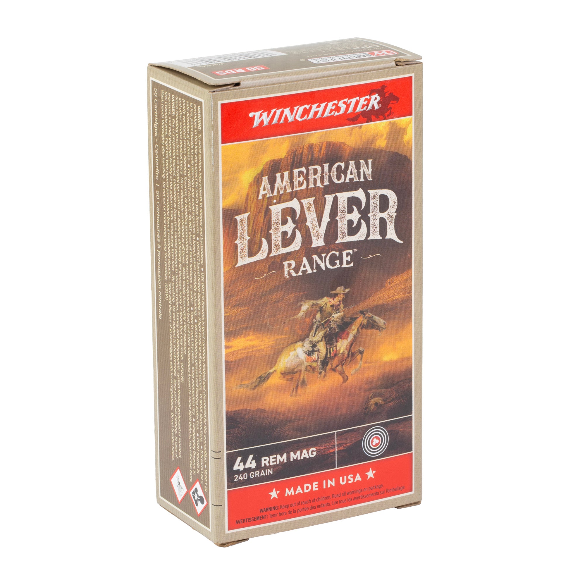 WIN AM LEVER 44REM MAG 240GR 50/500
