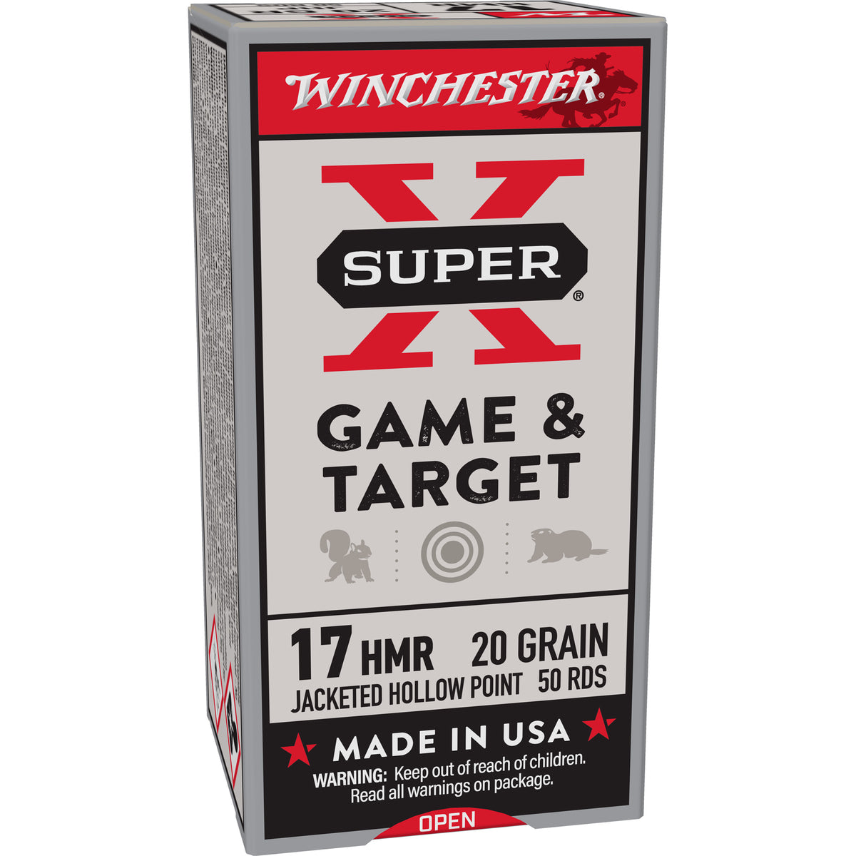 WIN SUPER-X 17HMR 20GR JHP 50/1000