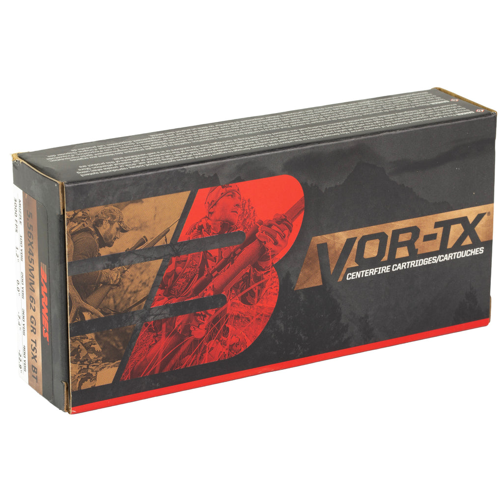 BARNES VOR-TX 5.56NATO 62GR 20/200