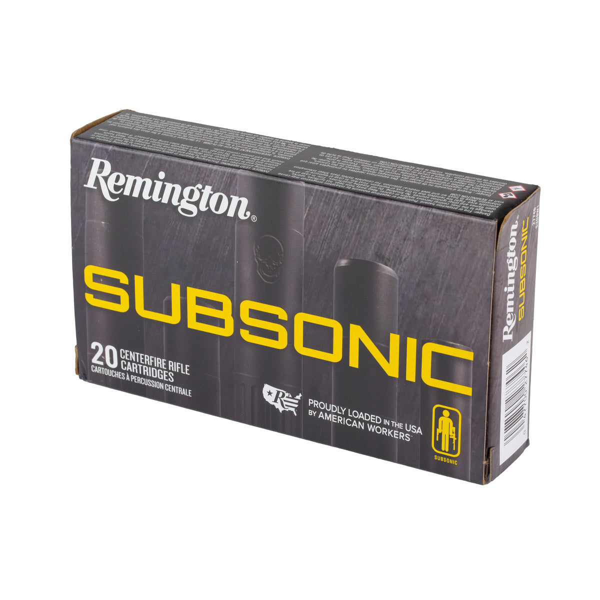 REM 308WIN SUBSONIC 205GR BHP 20/200