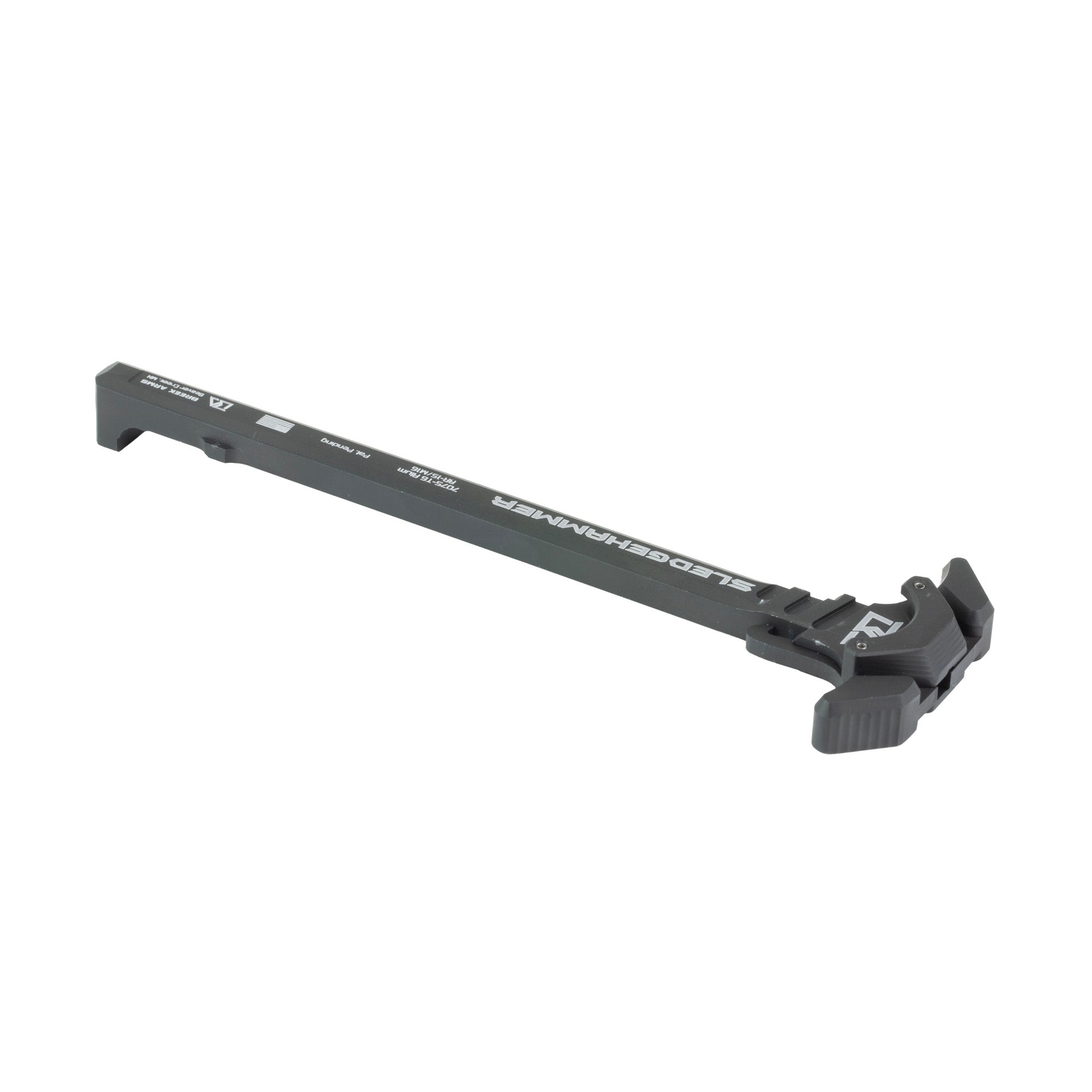 BREEK SLDGHMR AR15 S LATCH AMBI BLK