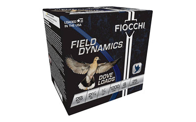 FIOCCHI D&Q 28GA 2.75 #8 25/250
