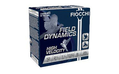 FIOCCHI HV LD 12GA 2.75 #8 25/250