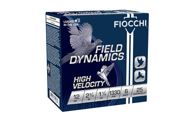 FIOCCHI HV LD 12GA 2.75 #6 25/250