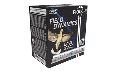 FIOCCHI D&Q 12GA 2.75 #8 25/250