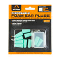 WALKER'S FOAM EAR PLUGS 5 PAIRS TEAL