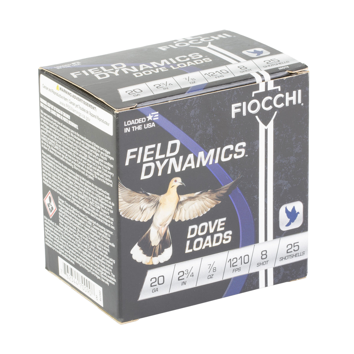 FIOCCHI D&Q 20GA 2.75 #8 25/250