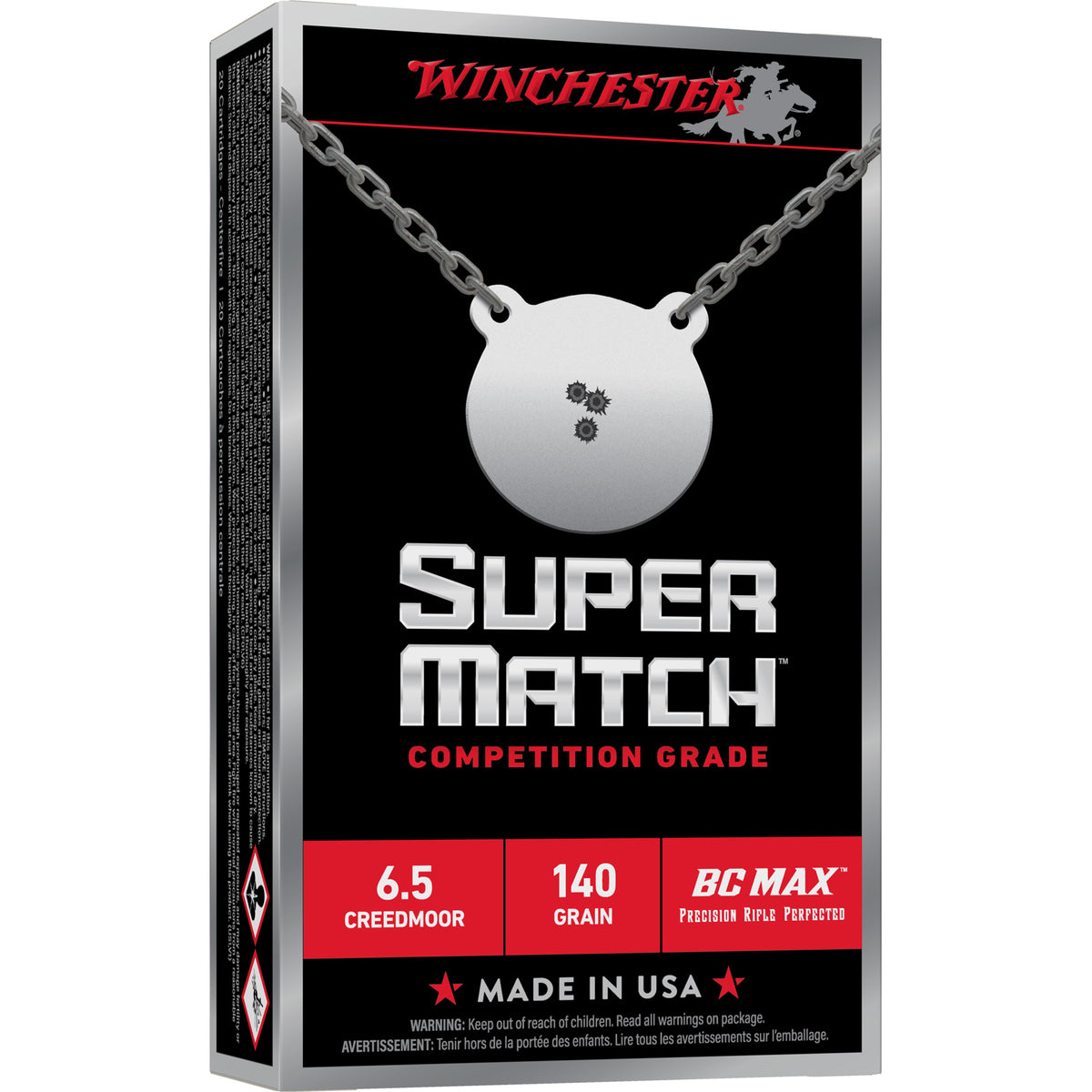 WIN SPRMTC 6.5CM 140GR BC MAX 20/200