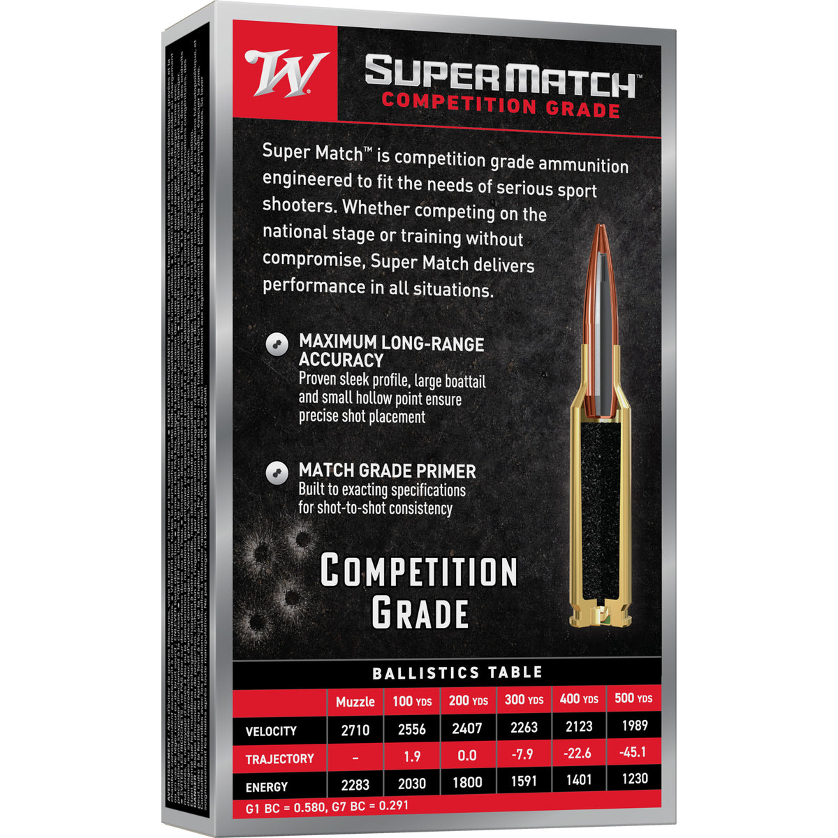 WIN SPR MTCH 6.5CM 140GR BTHP 20/200
